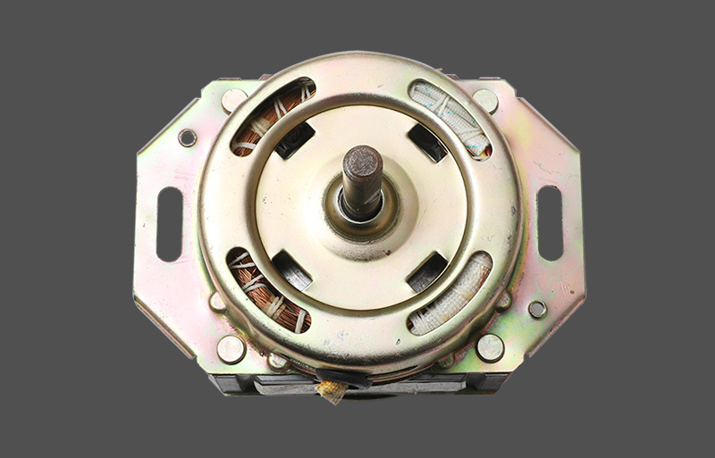 Rivet Betulkan motor basuh dengan kotak warna